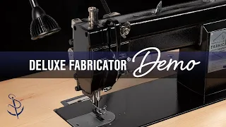 Sailrite Deluxe Fabricator Sewing Machine Demo