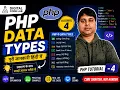 PHP Data Types with Live Coding Demonstration Beginner to Pro Tutorial 4
