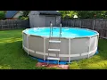Intex 14 x 42 Above Ground Pool with 1 5 adapters Summer 2020 2nd Season Update 4k 60fps