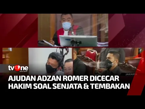 Momen Hakim Cecar Adzan Romer Soal Senjata dan Tembakan