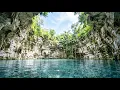 Tropical Cenote Skylight Pool Gentle Water Sounds for Sleep 1 Hour Relaxing Ambience