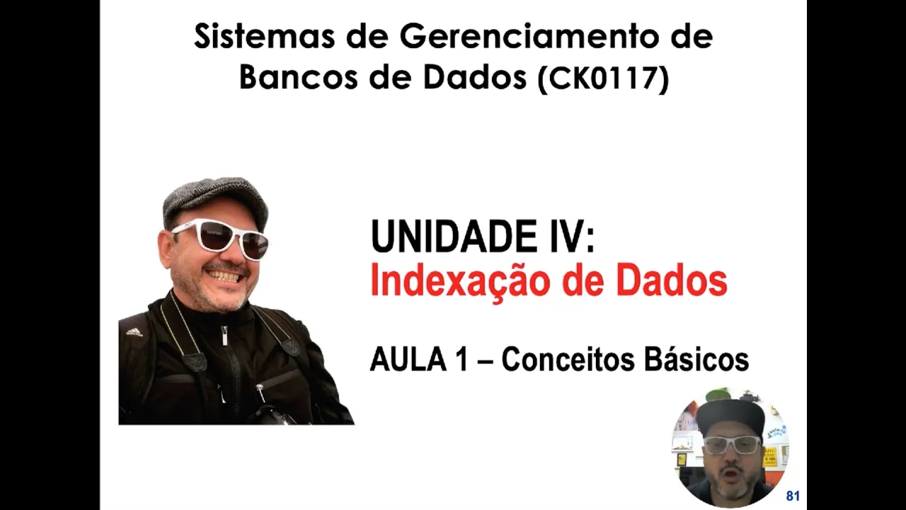 Curso Sistemas de Gerenciamento de Bancos de dados - Unidade IV - Aula 1