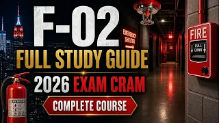F-02 Fire Guard Exam 2026 FULL Study Guide FDNY Exam Cram