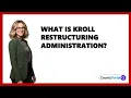 What Is Kroll Restructuring Administration
