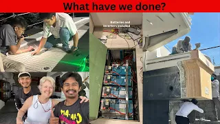 WHAT HAVE WE DONE TO OUR BOAT?  Sooo many changes!!