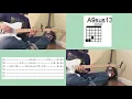 peach pit - seventeen guitar tutorial