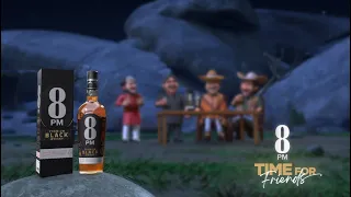 Yamraj Kaalia Challenges Gabbar & Thakur!  Witness the Bold New 8PM Premium Black | #TimeForFriends