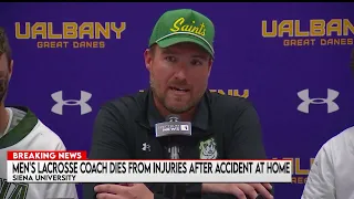 Siena Lacrosse coach Liam Gleason dies from injuries after accident at home
