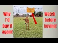Honest Review Install and Demo - Premium Electric Fence Poultry Netting