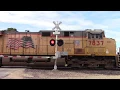 UP 7837 Meets UP 8991 in Low Moor IA 20