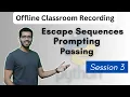 S3 - Input Escape Sequences Value Passing in Python Offline Classroom Tutorial