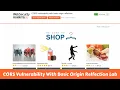 CORS vulnerability with basic origin reflection PortSwigger Lab