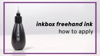 inkbox Freehand Ink - How To Apply