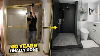 Renovating a 40-Year-OLD Bathroom With a Modern Twist /// Start to Finish