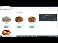 Fastfood web application part10 AJAX and Session DJango JS