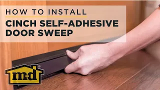 M-D Building Products Cinch Self Adhesive Door Sweep
