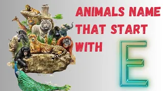 Animals Name that Start With E List of Animals that Start With E Things You Learn