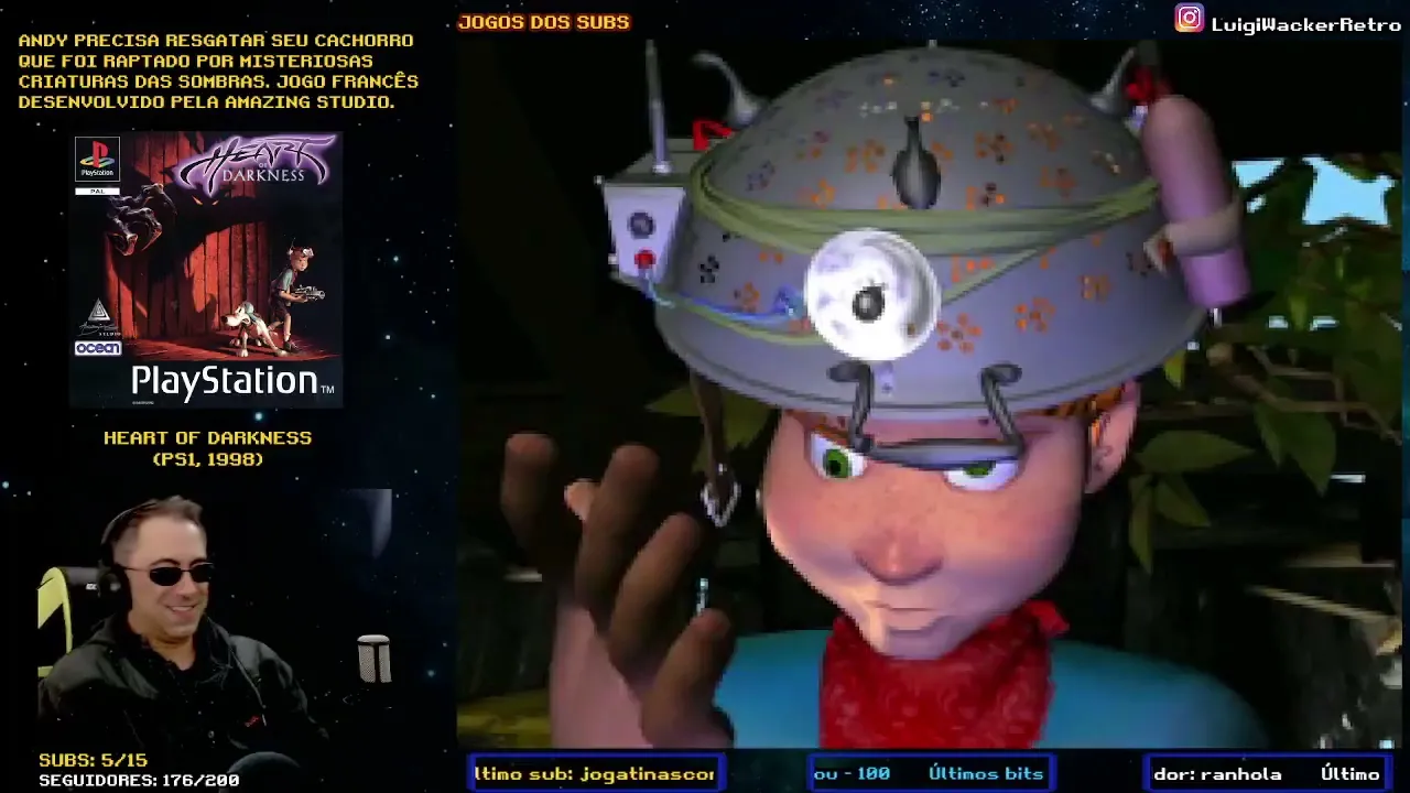 Heart of Darkness (PS1) - 1° Dia (Jogos dos Subs)