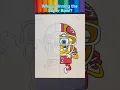 Drawing SpongeBob As A 49er Bowl