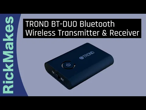 Download MP3 TROND BT-DUO Bluetooth Wireless Transmitter \u0026 Receiver