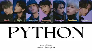 GOT7 Python Colour Coded