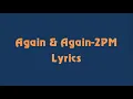 Again & Again-2PM Lyrics