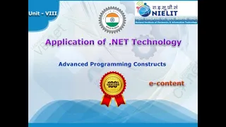NET 8 Advanced Programming Constructs