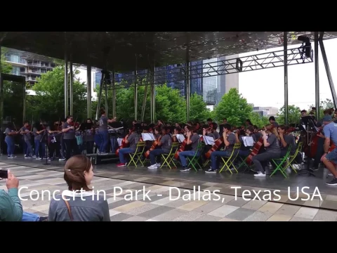 Klyde Warren Park - Outdoor Concert - Plano High School