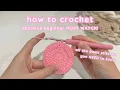 Lagu how to crochet for absolute beginners ✧.*crochet basic stitches-magic ring, single crochet etc.