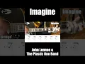 Lagu Imagine John Lennon \u0026 The Plastic Ono Band Guitar Chords #Shorts