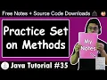 Java Tutorial Practice Questions on Java Methods