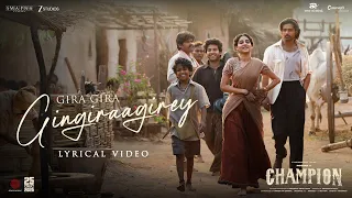 gira gira gingiraagirey lyrical video champion roshan anaswara ram miriyala mickey j meyer