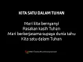 Lagu Kita Satu Dalam Tuhan - Piano + Guitar | Lirik Lagu Rohani Kristian