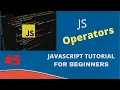 Learn Operators in JavaScript Under 3 Minutes Beginners JavaScript Tutorial 2020