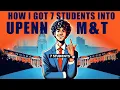 How I got 7 students into UPenn M T The Jerome Fisher Program in Management and Technology