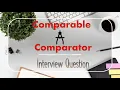 Comparable and Comparator in Java When to choose them Java Collections