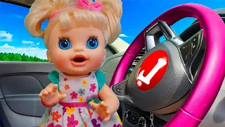 We are in the car Song | Nursery Rhymes & Children's Song | Lisa and Alex Kids Songs