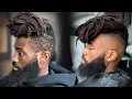 DROP FADE ON LOCS SATISFYING ASMR BALD FADE HAIRCUT TRANSFORMATION