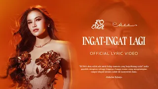 mahalini ingat ingat lagi official lyric video 