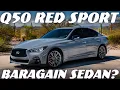 The Infiniti Q50 Red Sport Is A Performance Sedan Bargain Right