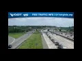 Major 7 Vehicle Crash on I-64 In Chesapeake VA Captured By Traffic Cam