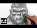How To Draw King Kong Beginner Sketch Tutorial Step-by-Step