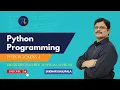 7 Python Basics - III Python Tokens I Python Programming for GATE DA MACSGATE Sridhar Dhulipala