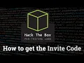 Hack the Box How to get the Invite Code Very easy method