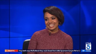 kyla pratt brings christmas early with the new movie