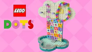 Lego DOTS Rainbow Jewelry Stand 41905 Unboxing and Speed Build