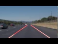Self Driving Car Lane Line Detection white using Probabilistic Hough Transform