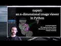 napari an n-dimensional image viewer in Python Vis2021