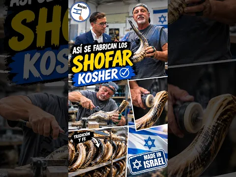 ¡Así fabrican un Shofar en Israel y su conexión con el fin del mundo!