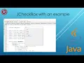 JCheckBox with an example